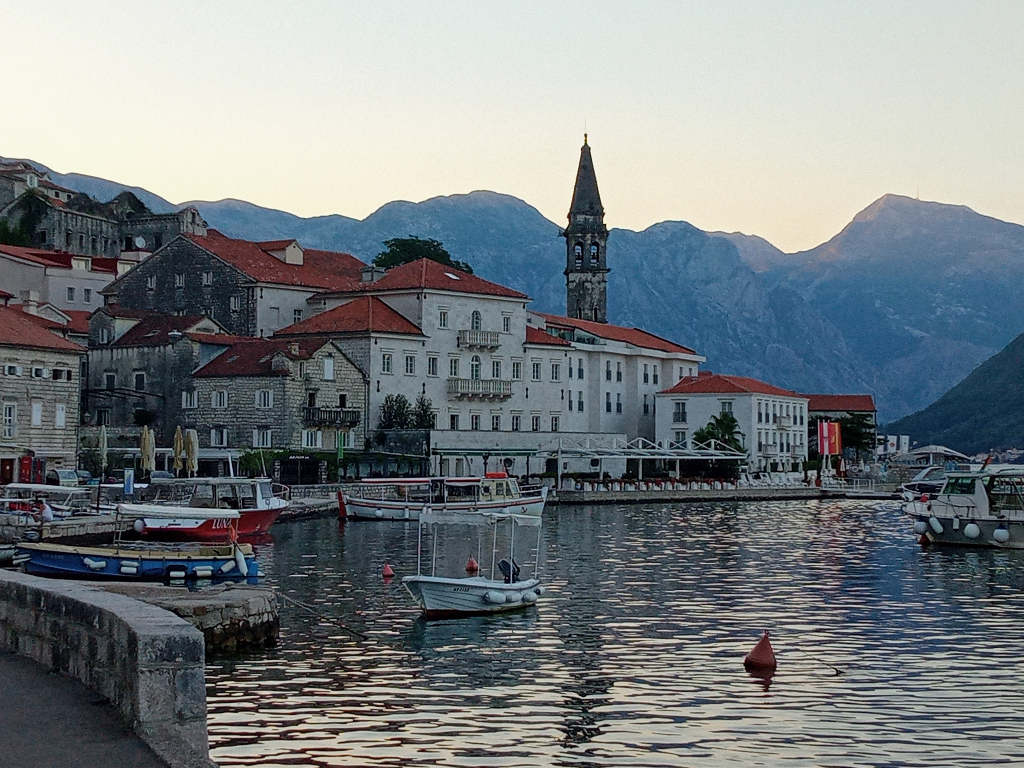 Perast v Boce Kotorské